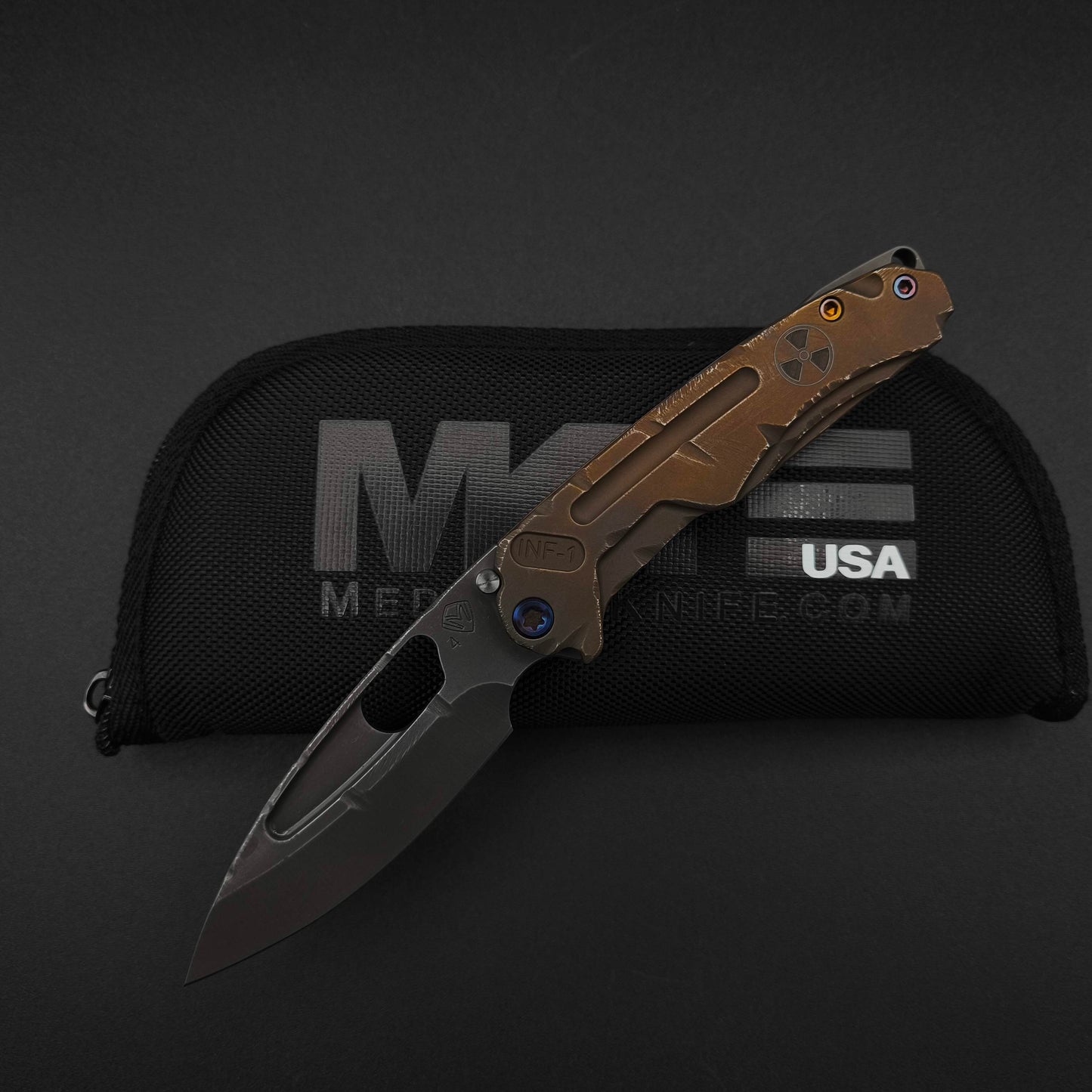 Medford Infraction Framelock, Fallout Finish, Limited Edition 1