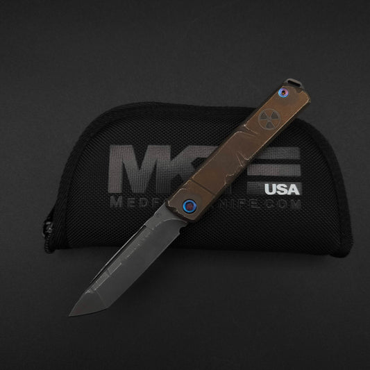 Medford Gentleman Jack Tanto, Fallout Finish, Limited Edition 1