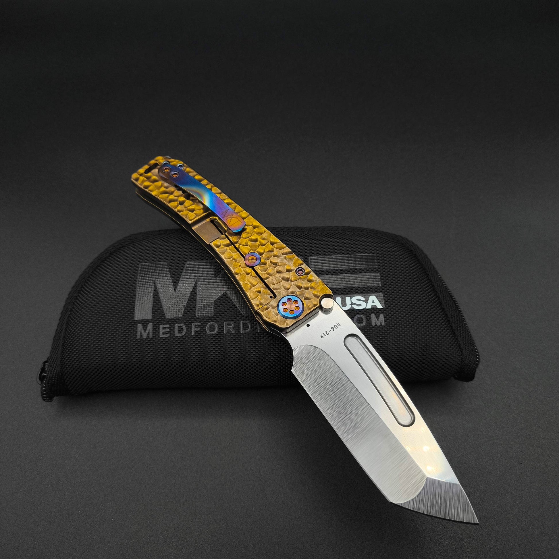 Medford Marauder H Tanto, Bronze Peaks and Valleys 2