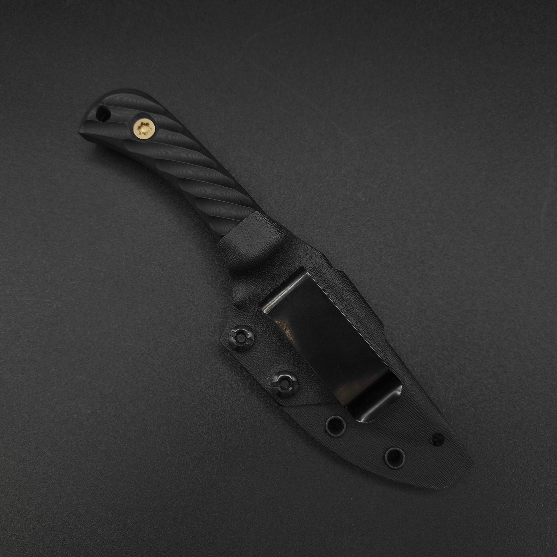 Half Face Blades Cav Jr Black G10, Midnight Bronze cerakote 5