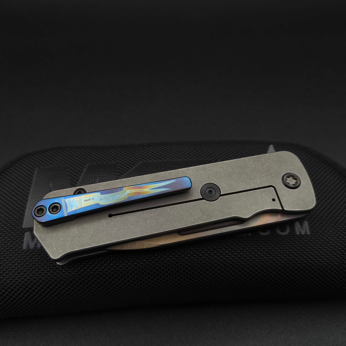 Medford TFF-4 Vulcan DP, Titanium, Black G10 5