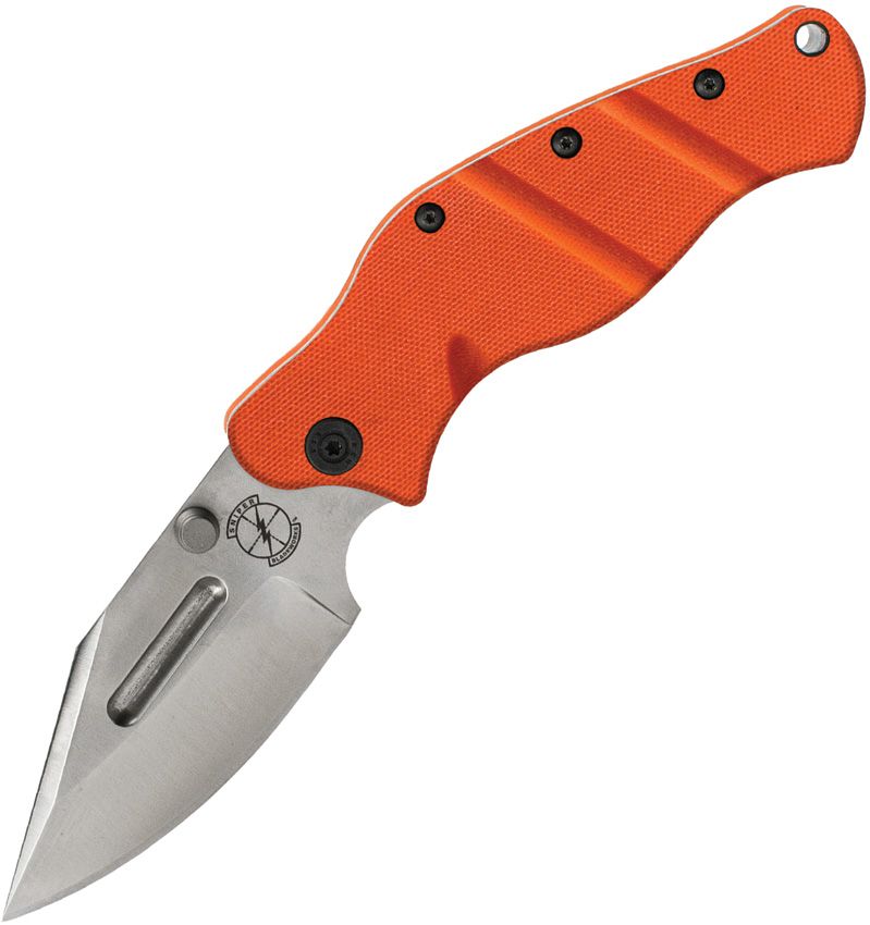 Sniper Bladeworks  LPC Framelock Orange/Satin