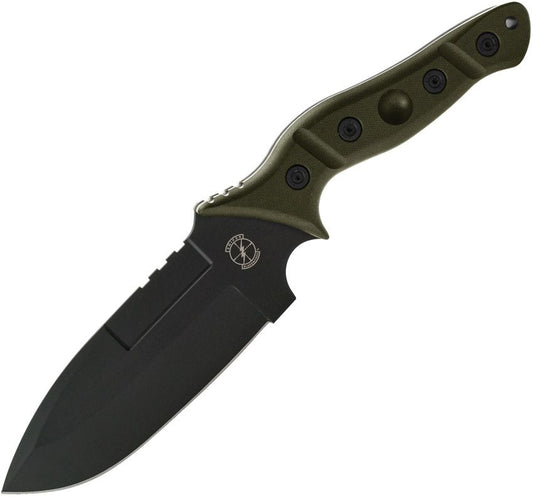 Sniper Bladeworks Mamu Fixed Blade Black/OD