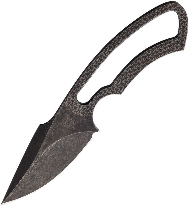 Valhalla Combat Tactical Alviss Fixed Blade Black 1