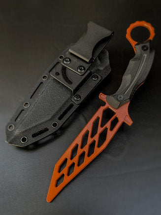 LOTAR Combat MATZOR™ Combo | All-Steel Trainer and Sheath for KHAOS™ 3