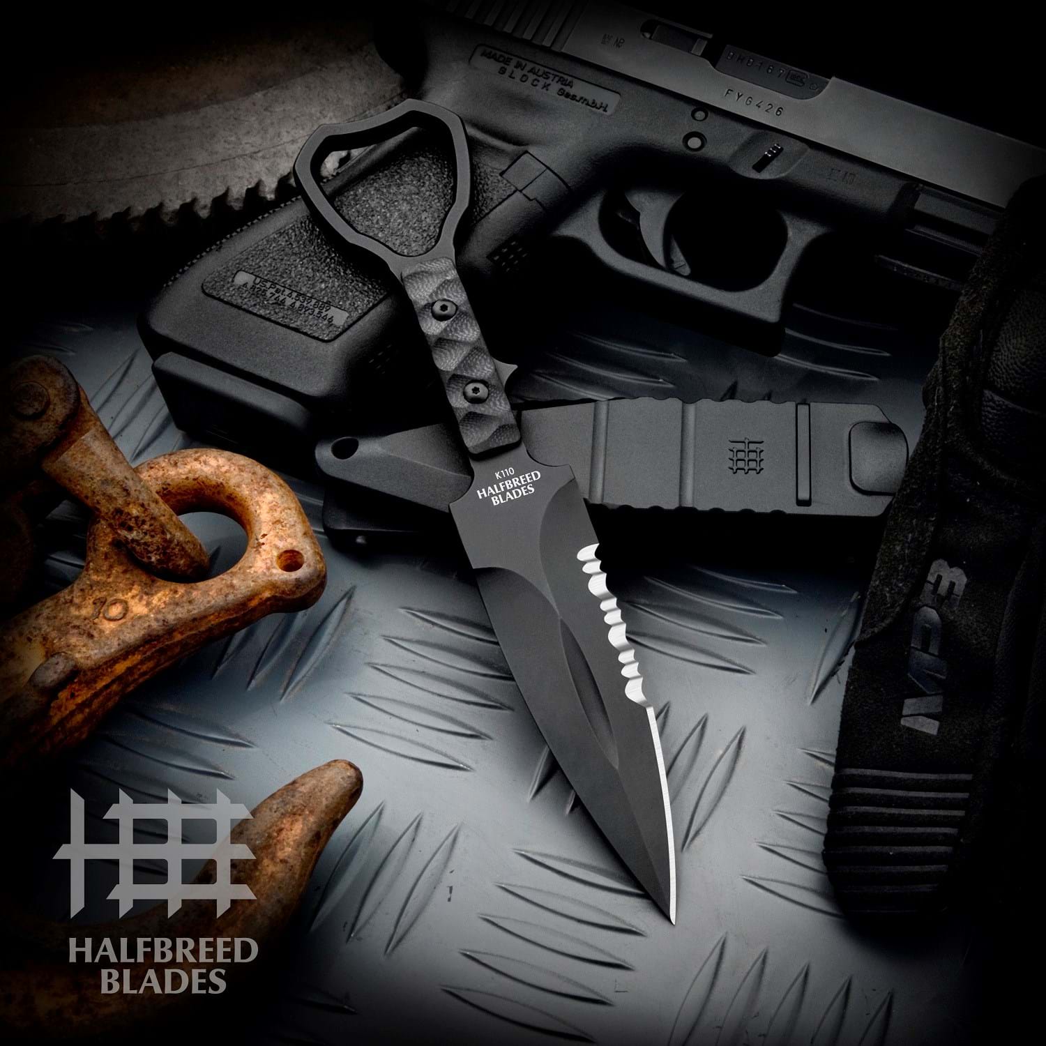 Halfbreed Blades CCK-01 Gen-2 Compact Clearance Knife 1