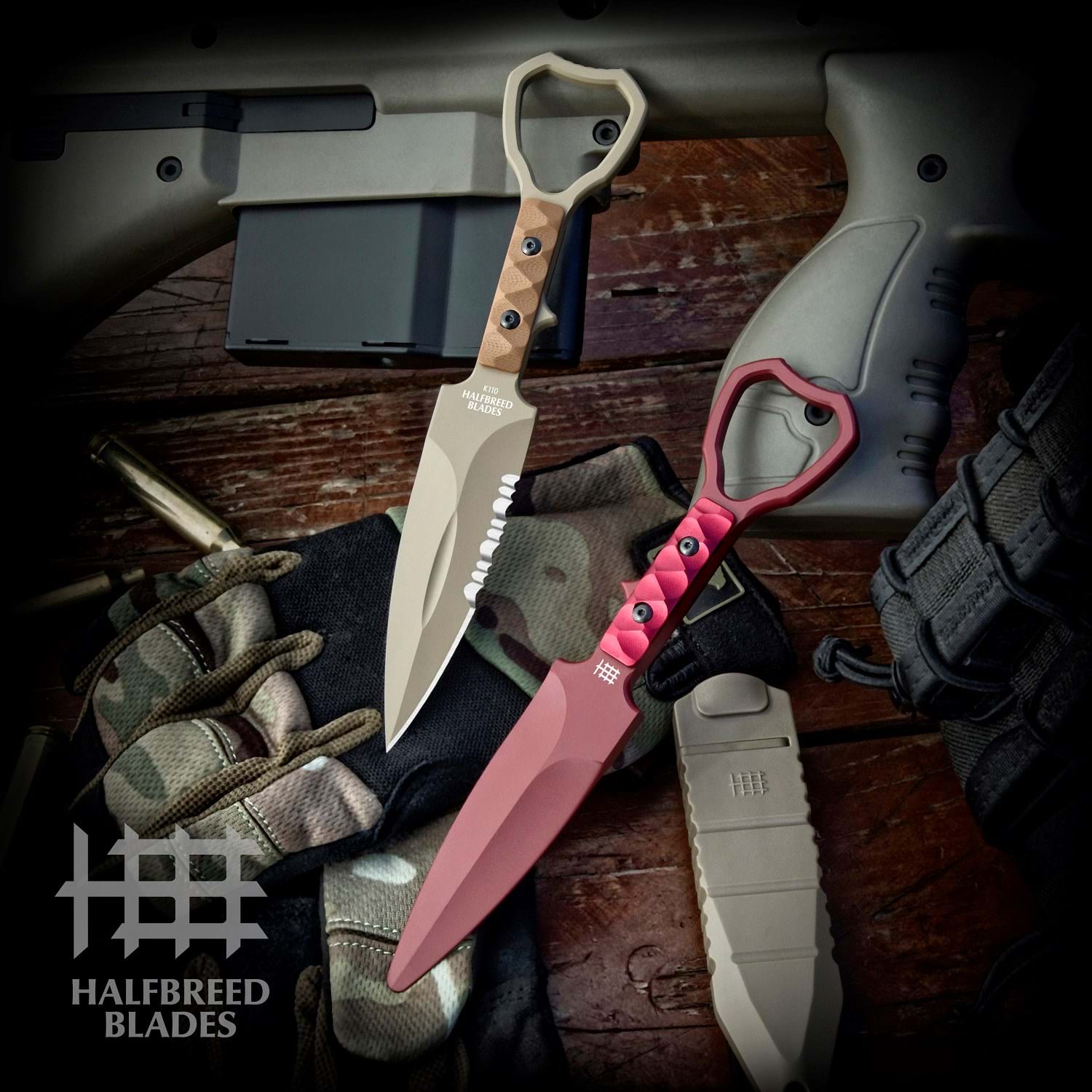 Halfbreed Blades CCK-01 Gen-2 Compact Clearance Knife - Trainer 2