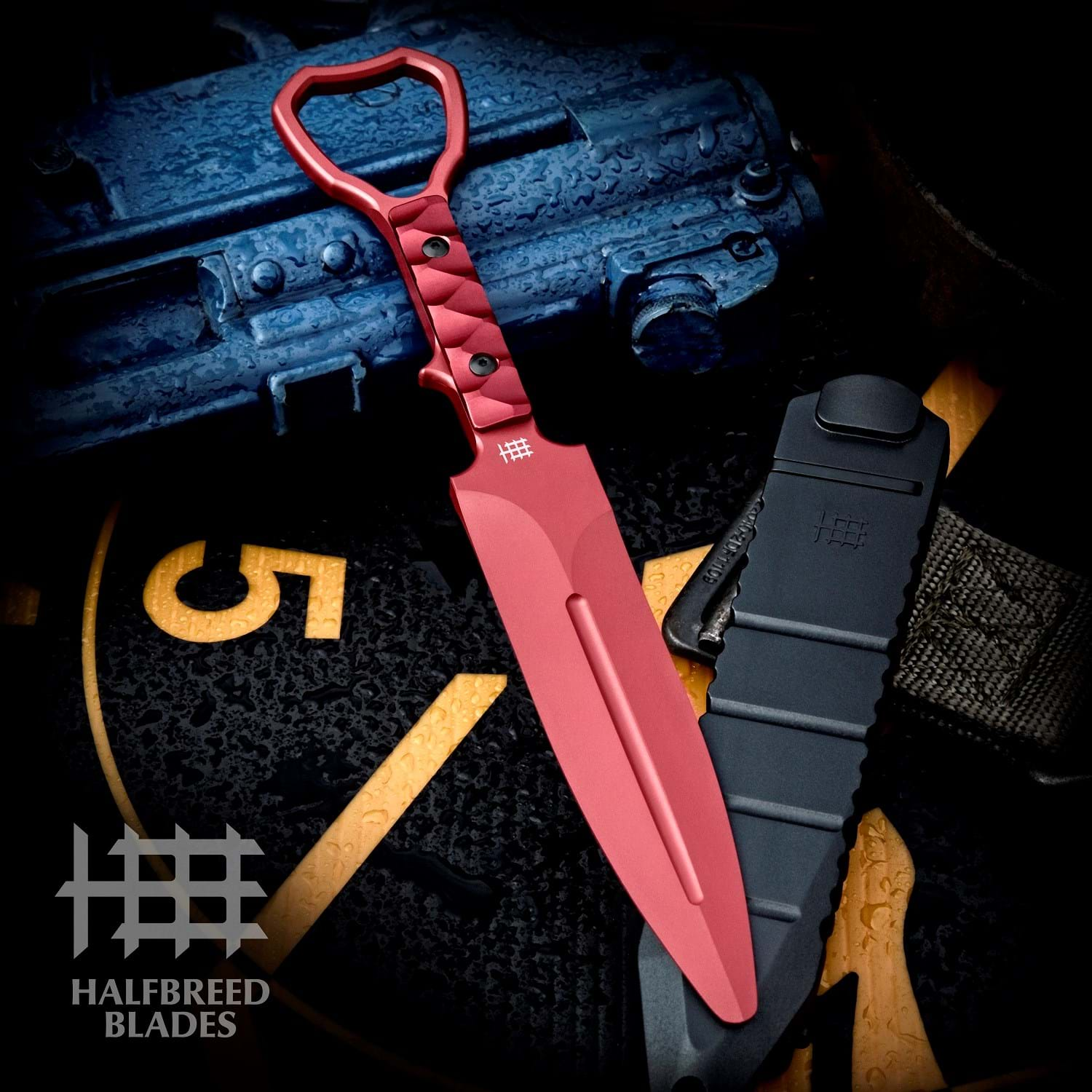 Halfbreed Blades CCK-01 XL Compact Clearance Knife - Trainer