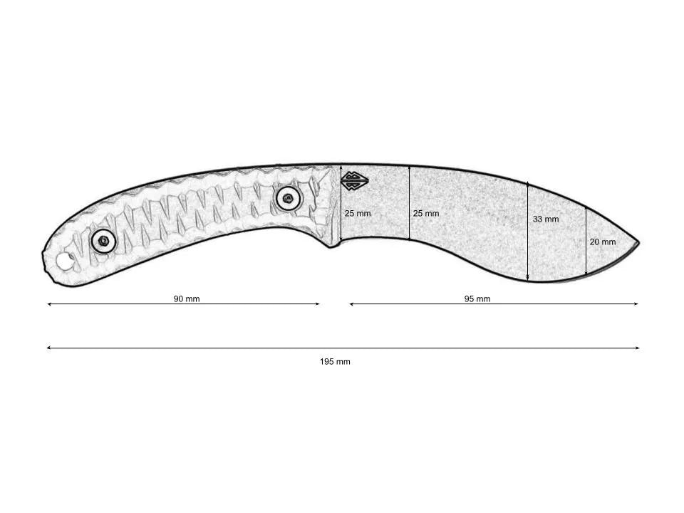 Blade Brothers Knives EDC Knife IRA DOMINI 8