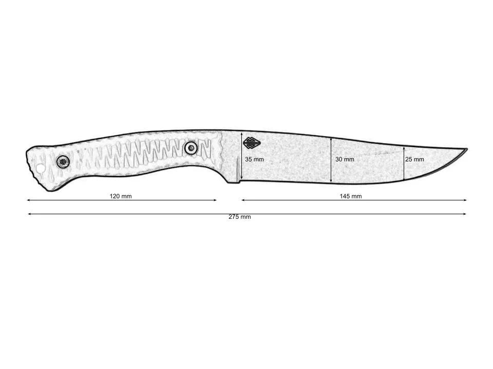 Blade Brothers Knives  Tactical Knife ELVEN PROMISE 8