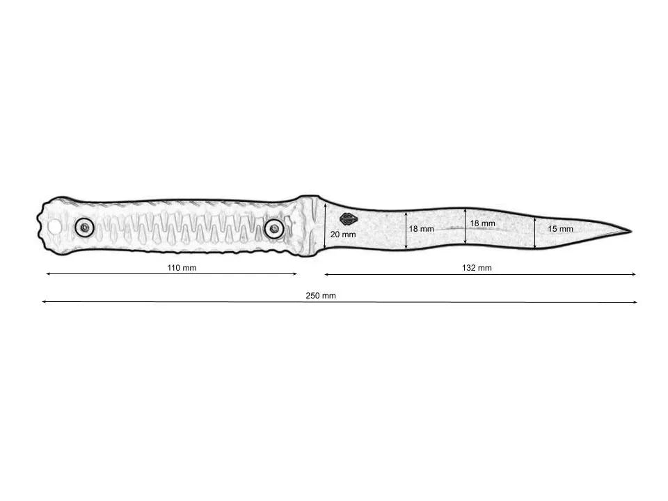 Blade Brothers Knives Tactical Knife FLAMBERG 7