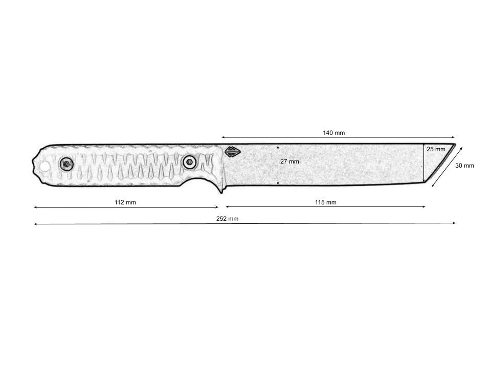 Blade Brothers Knives Tactical Knife YAMATO 8