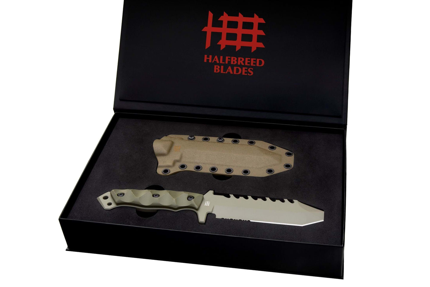 Halfbreed Blades ERK-01 OD Emergency Rescue Knife Ranger Green 4