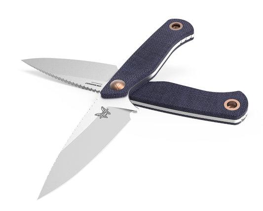 Benchmade 203 DACIAN, Blue Denim Micarta 1