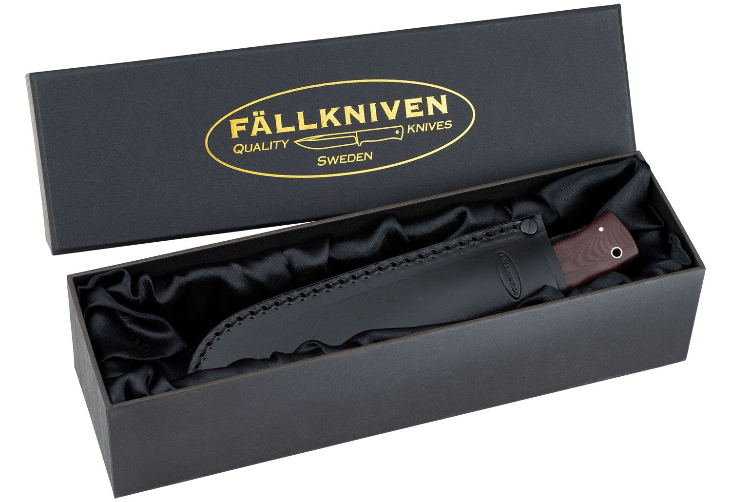 Fällkniven HK6L - Hunters Knife - Maroon Micarta - Jagdmesser 3