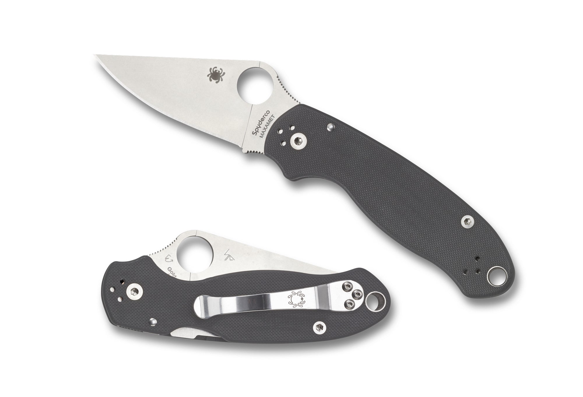 Spyderco Para 3 Maxamet Taschenmesser EDC Messer C223GPDGY – knifeaddict