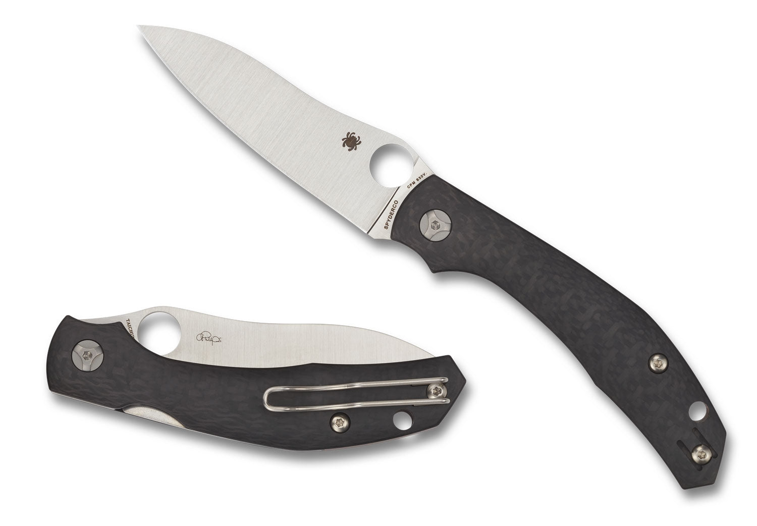 Spyderco C241CFP Kapara, CPM-S30V, Carbon