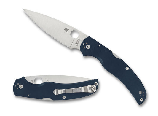 Spyderco C244GPCBL Native Chief, Blue G10, SPY27