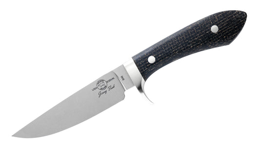 White River Sendero Classic, Black Burlap Micarta 1