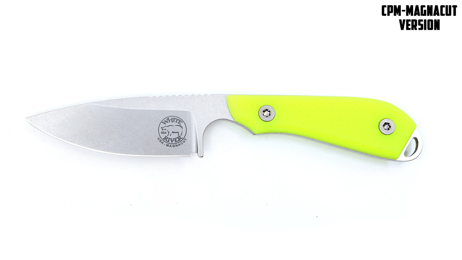 White River M1 Pro, Hi-Vis Yellow G10, Magnacut 1