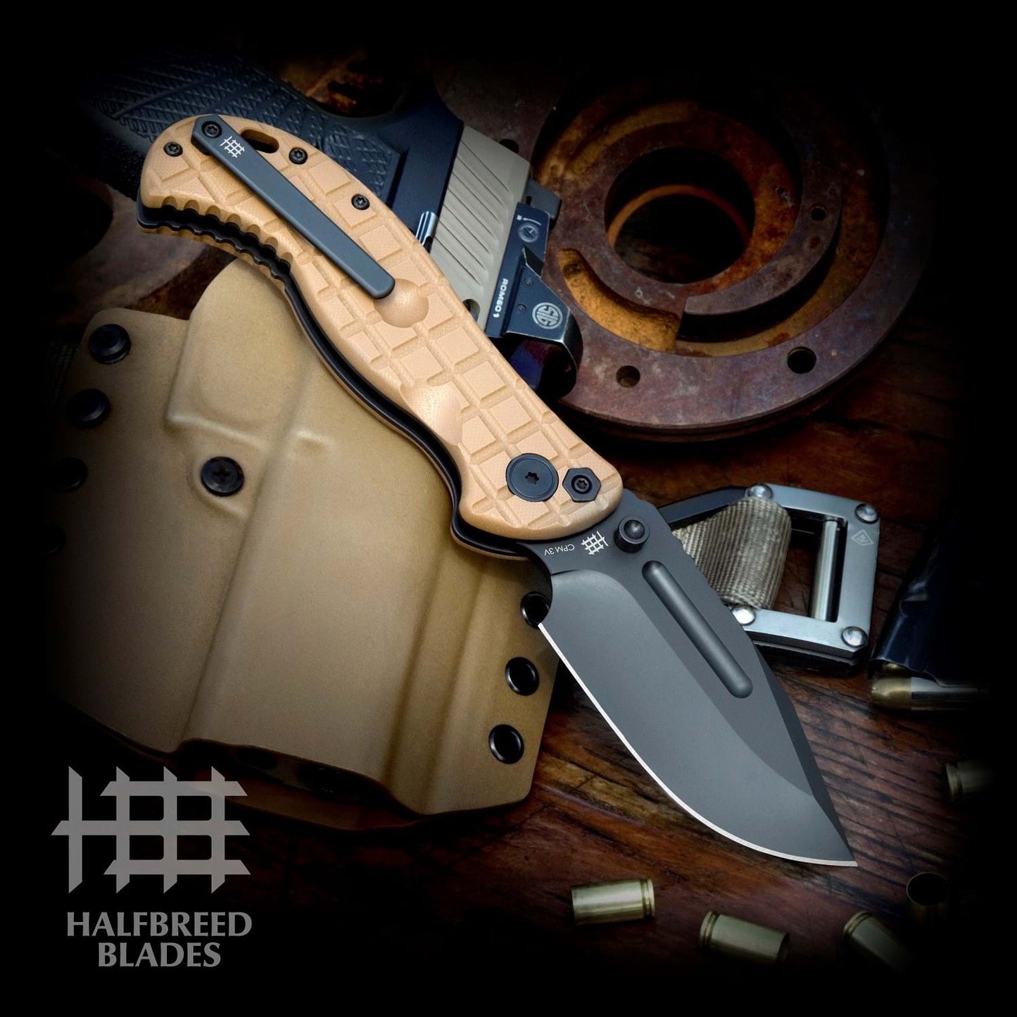 Halfbreed Blades LBF-01 DARK EARTH