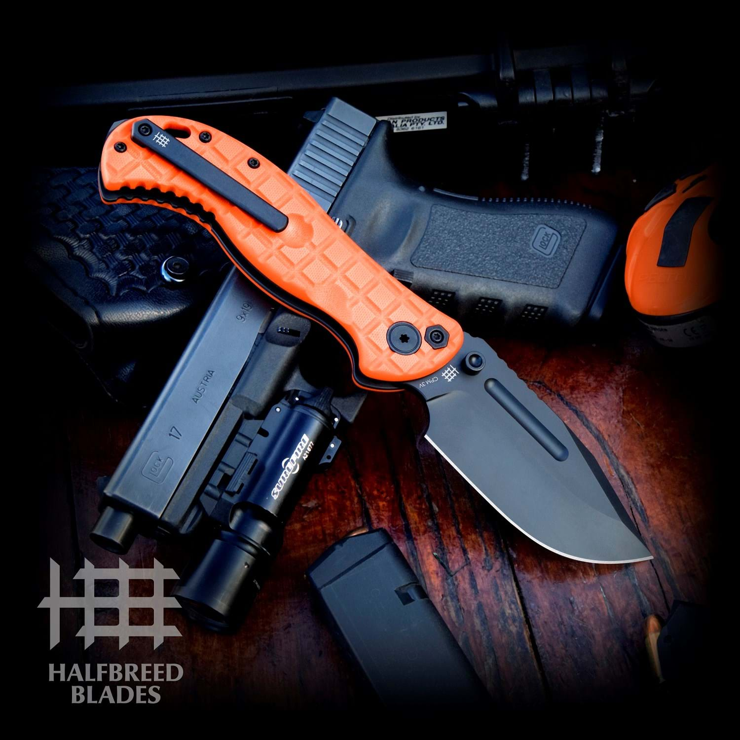 Halfbreed Blades LBF-01 Orange