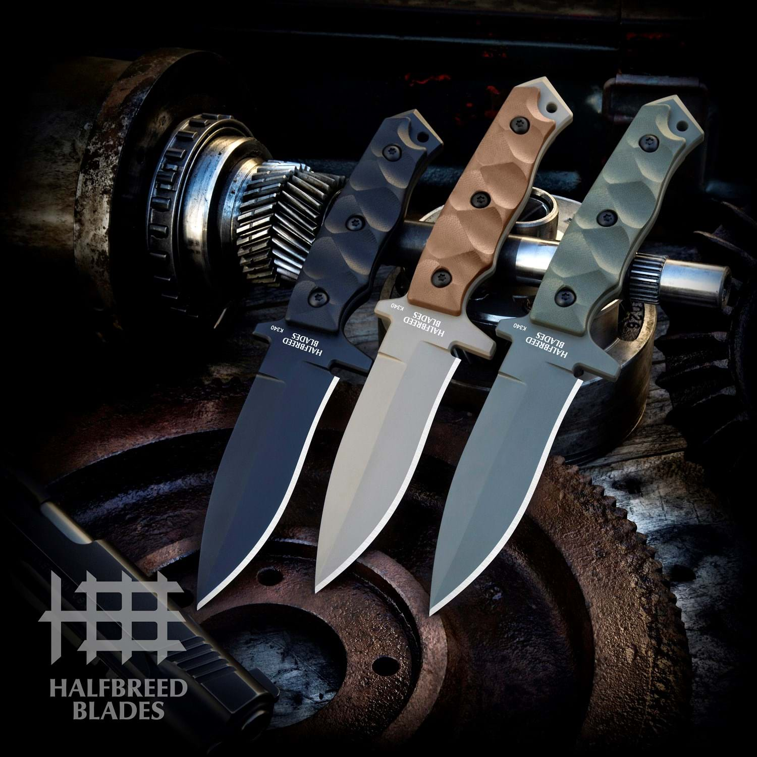 MCK-01 Medium Clearance Knife - K340 Dark Earth 5