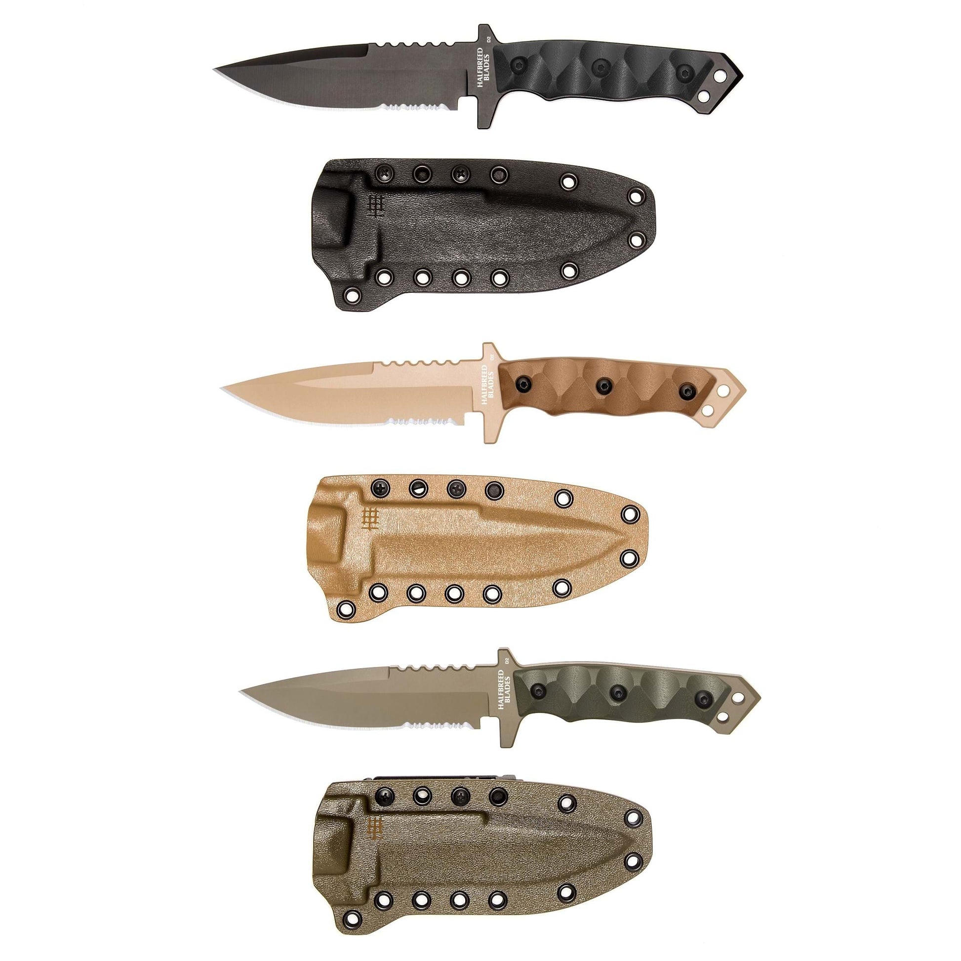 Halfbreed Blades MIK-03 Gen-2 Medium Infantry Knife Dark Earth 3