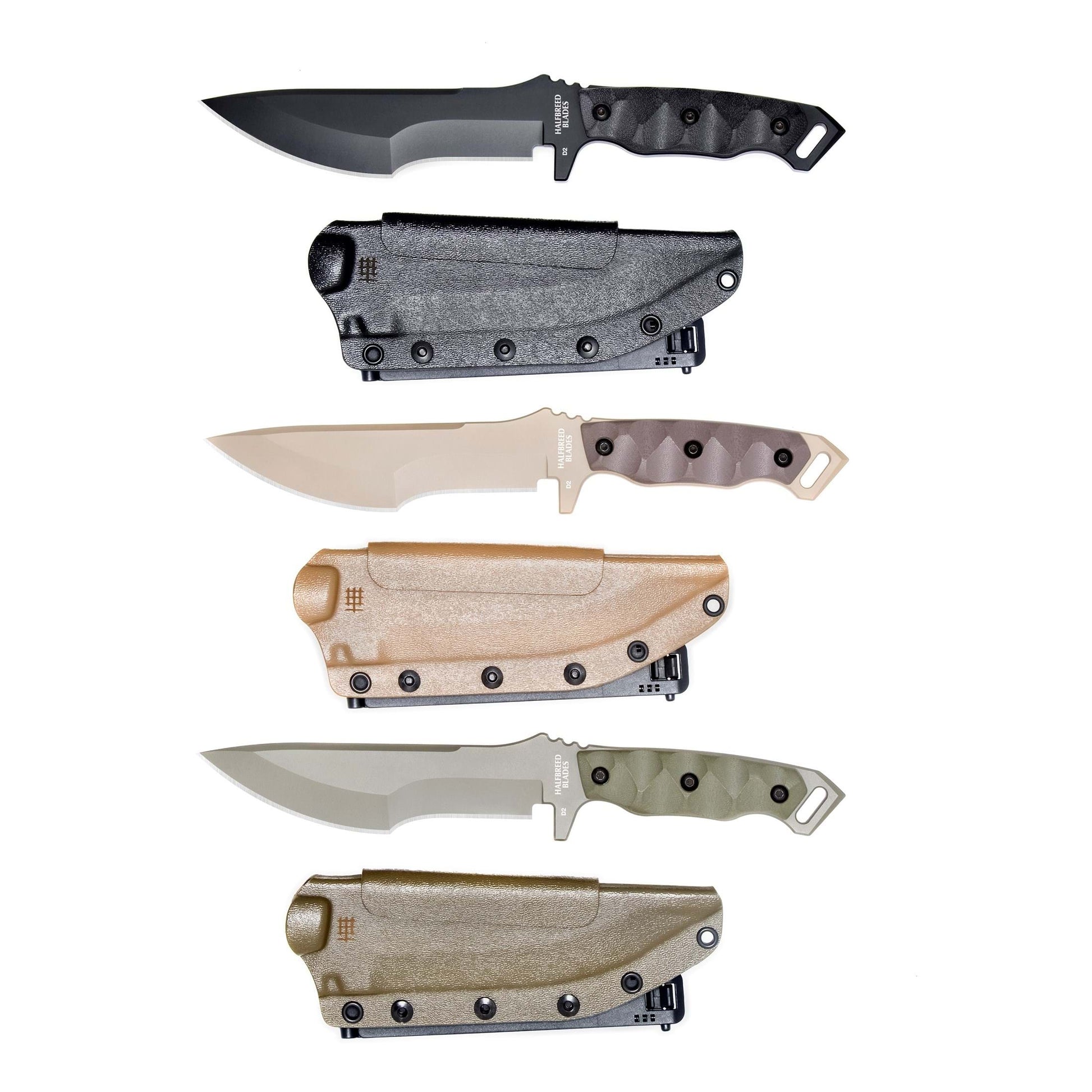 Halfbreed Blades MIK-08 OD Green Medium Infantry Knife 3