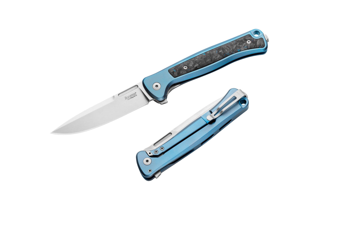 LionSteel Skinny Titanium - Blue 1