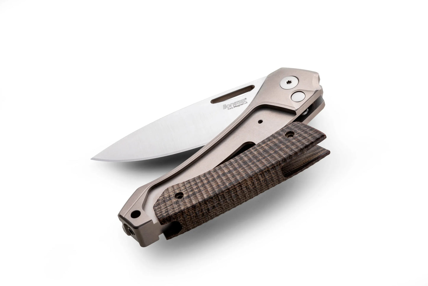 Lionsteel Twain - Bronze titanium / Carbon fiber 6