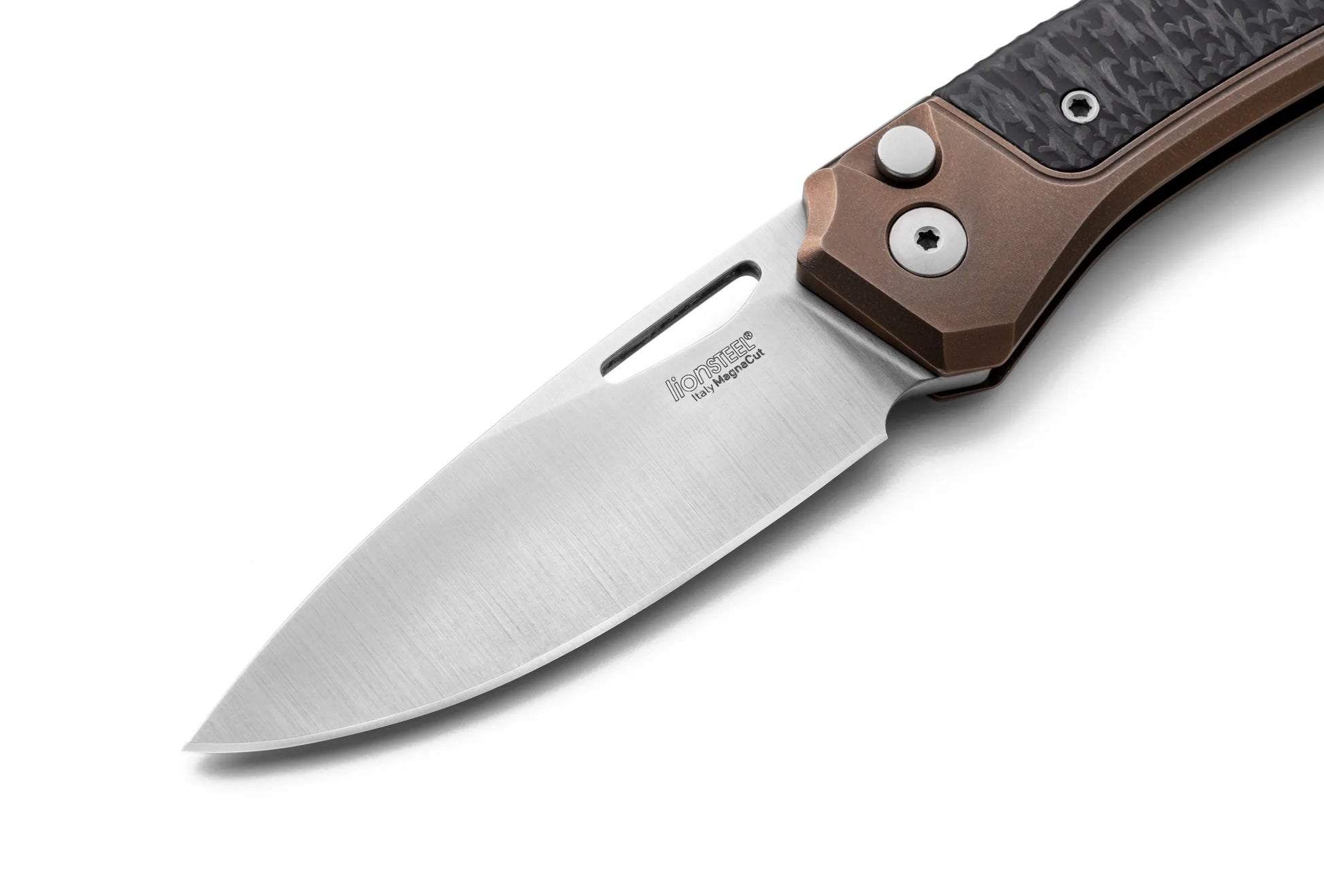 Lionsteel Twain - Bronze titanium / Carbon fiber 2