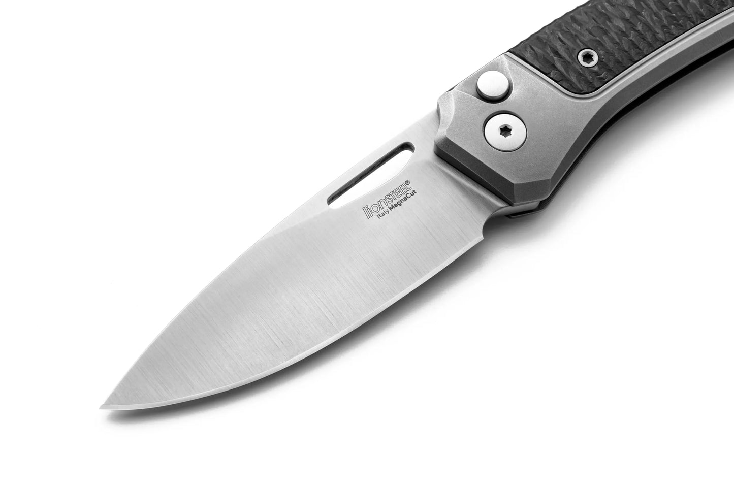 Lionsteel Twain - Gray titanium / Carbon fiber 2