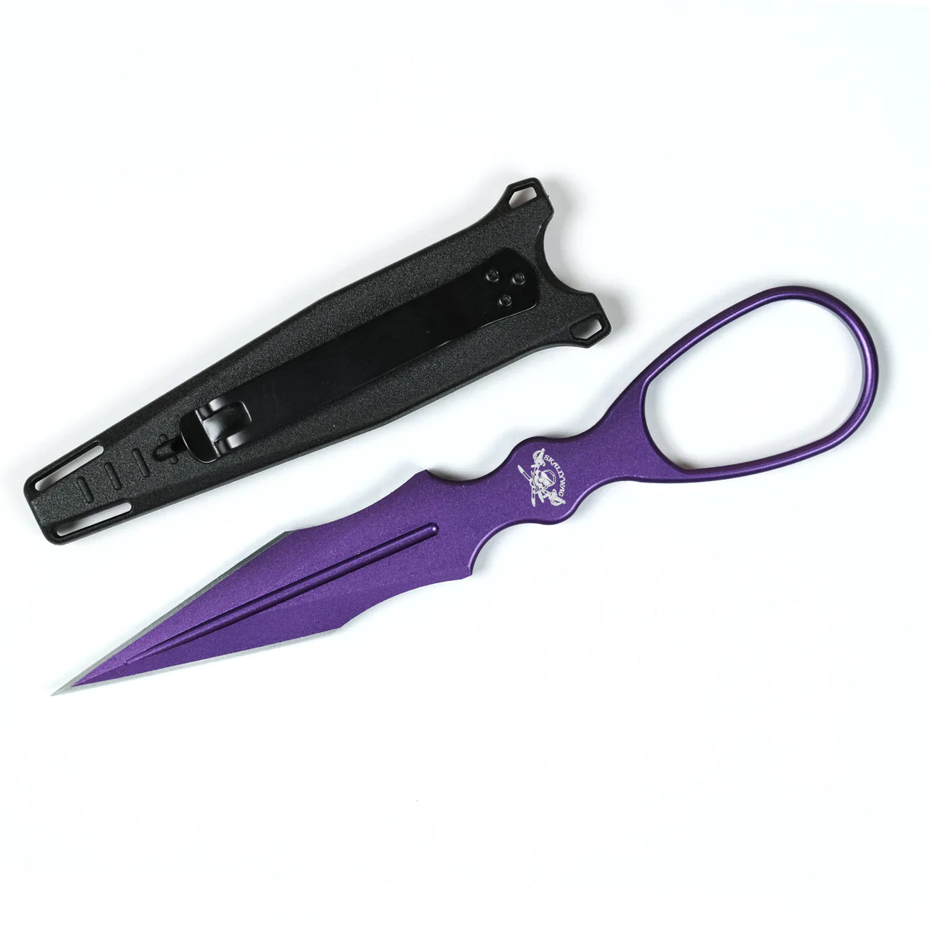 Skallywag Tactical Aluminum Dagger Purple 2