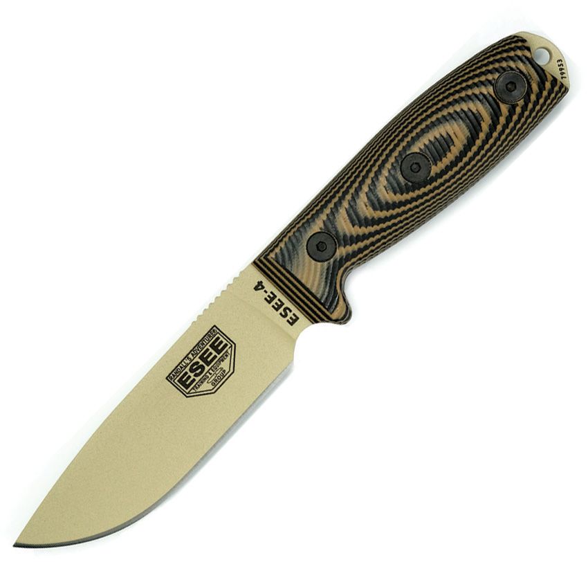 ESEE 4 Desert Tan Blade