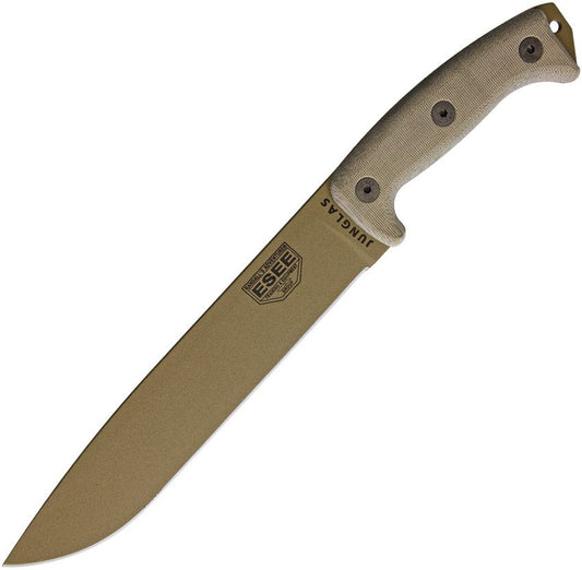 ESEE Junglas Dark Earth Blade 1