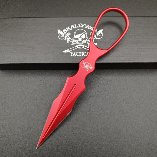 Skallywag Tactical Aluminum Dagger Red 1